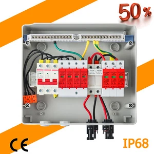 PV Anschlusskasten DC Überspannungsschutz 1000V Solar Blitzschutz 0% MwSt. - Bild 1 von 21