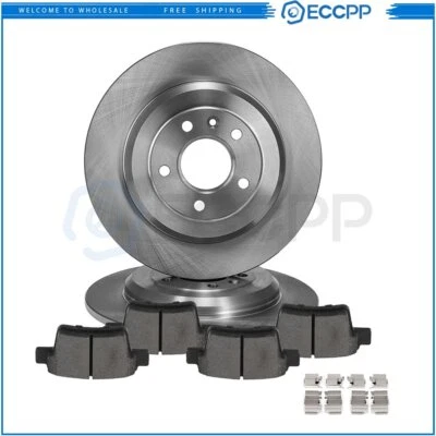 Rear Ceramic Brake Pads Rotors For Ford Five Hundred Ford Taurus Mercury Sable Foto 1 de 4