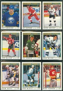 1991-92 OPC PREMIER O PEE CHEE NHL HOCKEY CARD 1 TO 198 SEE LIST