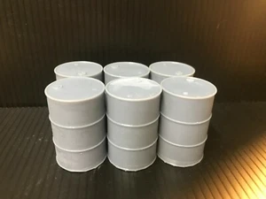 G-scale model scenery - six oil drums - also suitable for GN15 - Picture 1 of 3