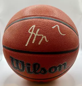 Shai Gilgeous-Alexander Signed Autograph Oklahoma City Thunder Wilson Basketball - Picture 1 of 3