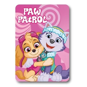 PAW PATROL ROSA FLEECEDECKE 100 x 140 cm Skye and Everest - Bild 1 von 1