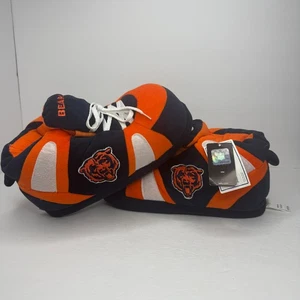 NWT Chicago Bears NFL Sneaker Slippers One Size Fits All Football Comfyfeet - Picture 1 of 6