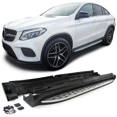 Alu Trittbretter Schweller OE Style mit ABE für Mercedes GLE Coupe C292 15-19 - Bild 1 von 3