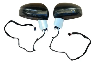 Espejo retrovisor izquierdo y derecho MK2 2008-2015 Audi TT TTS fibra de carbono y blanco glaciar Foto 1 de 4