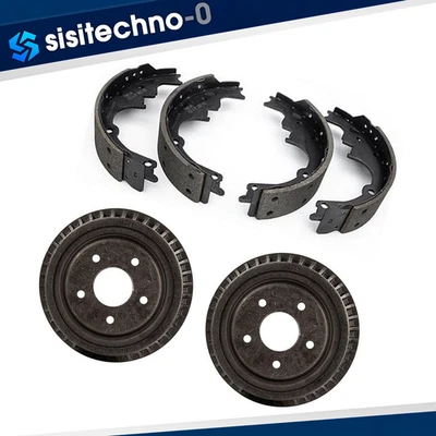 Rear Brake Drums and Brake Shoes Kit fits 1992 1993 Chevrolet LLV S10 2.5L - Image 1 of 4