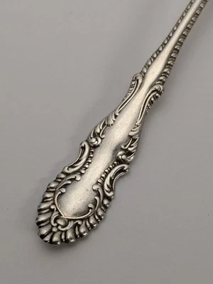Antiguo tenedor de cena chapado en plata WM A ROGERS A1 1897 7,5" Foto 1 de 4