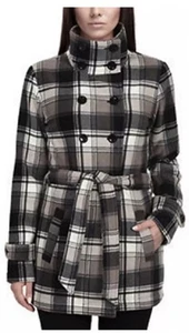 Ike Behar Womens Large Double Breasted Plush Lined Jacket - Picture 1 of 2