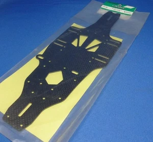Vintage Tamiya TA03F Graphite Main Chassis (Cross TT-19) Made in Japan RARE - Picture 1 of 2