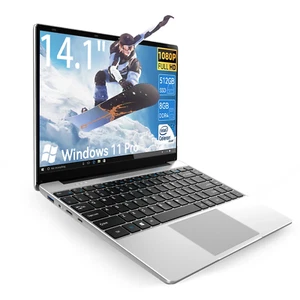 14.1In Windows 11 Pro Laptop, 8GB DDR4, 512GB SSD Computer, Intel Celeron, 1920X - Picture 1 of 12