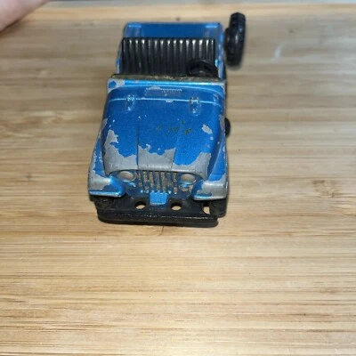 USED Vintage Corgi 1:36 Chopper Squad Jeep CJ-5 #14 - Image 1 of 4