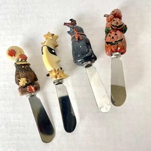 DEBBIE MUMM Käse Dip Streuer SET BOSTON LAGER Katze Eule Herbst Herbst SS - Bild 1 von 7