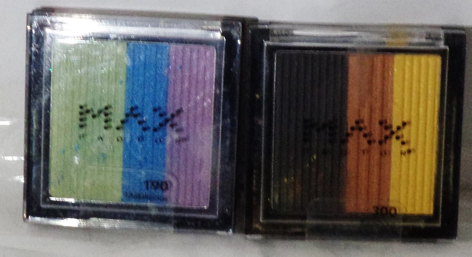 Sombra de ojos trío húmedo o seco MAX FACTOR 2 tonos METALICIOSA Y VORAZ, RARA Foto 1 de 1