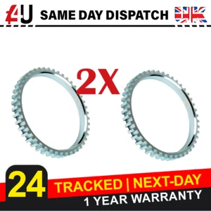 2X anillo de reluctor ABS para Volvo 440 480 (2001-2010) delantero - Imagen 1 de 4