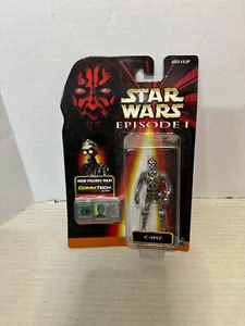 Star Wars NIB Episode 1 C-3PO Action Figure with Commtech Chip  - Picture 1 of 2