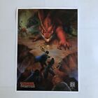 Affiche promotionnelle Donjons and Dragons Honor Among Thieves 9 pouces x 12