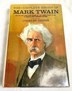 The Complete Essays of Mark Twain by Charles Neider, c1963 HC DJ Book - Picture 1 of 13