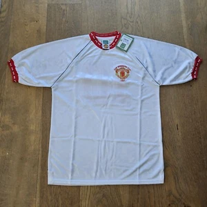 Manchester United 1991 European Cup Winners Cup Final Jersey Score Draw Men's M - Foto 1 di 6