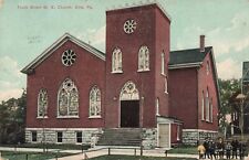 Tenth Street M.E. Church Erie Pennsylvania PA c1910 Postcard