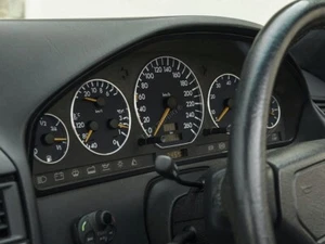 For Mercedes W140 91-99 Aluminium Polished Chrome Dial dash Cluster Rings 5pcs - Picture 1 of 21