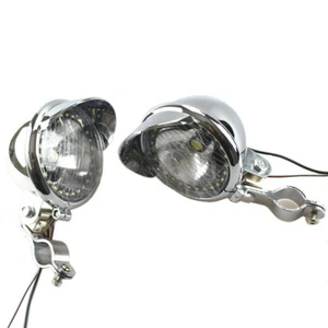 LED Universal Passing Driving Spot Light Fog Lamp bar Tube Mount Bracket Clamp - Picture 1 of 7
