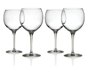 Alessi SG119/0S4 Mami XL Set di 4 Bicchieri per Vino Rosso in Vetro Cristallino, - Foto 1 di 1