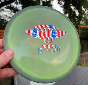 Air Force Star Eagle USA America Disc Golf Innova Halo Swirls Rare New #1797 - Picture 1 of 10