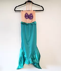 Vintage Disney Little Mermaid Halloween Costume Girls Princess Ariel Tail Fin 4T - Picture 1 of 11