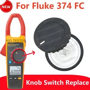 Interruptor de perilla para Fluke 374 FC TRMS pinza amperimétrica de CA selector de dial pieza giratoria NUEVO - Imagen 1 de 5
