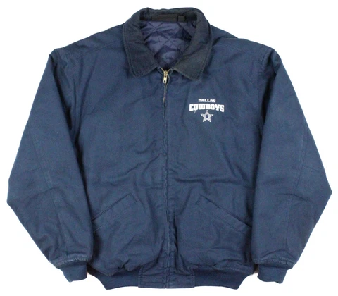 Dallas Cowboys Dunbrooke Embroidered Logo Full Zip Insulated Work Jacket Medium Cover