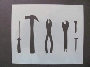 L633 Tools Mylar Stencil Art Airbrush Paint Reusable Durable - Picture 1 of 1