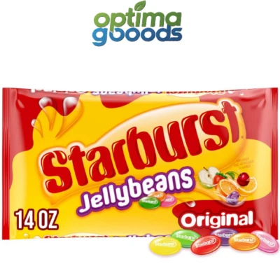 STARBURST Original Jelly Beans Easter Candy 14 oz Bag – Fruity Chewy Treats. - Image 1 of 4