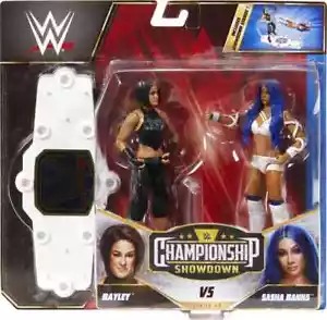 Nueva Figura de Acción WWE - Championship Showdown Series #9 - Bayley VS Sasha Banks - Imagen 1 de 10