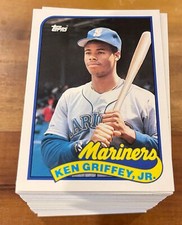 1989 Topps Traded Baseball Cards 1-132 (NM) - You Pick - Complete Your Set