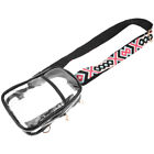  Transparente Brusttasche Verstausack Brillenband Verstellbar Umhngetasche