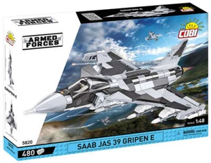 Saab JAS 39 Gripen E - COBI 5820 - 480 Bricks - Picture 1 of 6