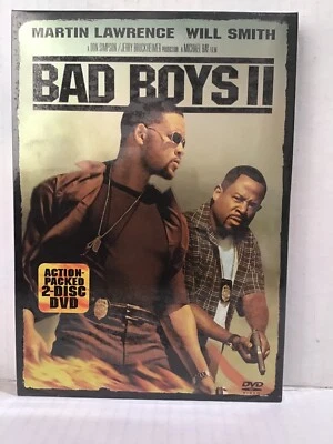 Will Smith BAD BOYS II 2-Disc Set 2003 DVD olumbia Pictures - Imagem 1 de 2