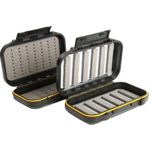 OR Waterproof Fly Fishing Box Portable Easy Grip Foam&Slit Foam Flies Case
