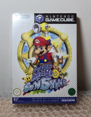 Nuevo COREANO Super Mario Sunshine Nintendo GameCube GC RARO Sin abrir Corea Foto 1 de 4