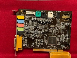 Creative Sound Blaster Live! PCI CT4780 Karta dźwiękowa Retro PC Części BEZ REZERWACJI! - Zdjęcie 1 z 6