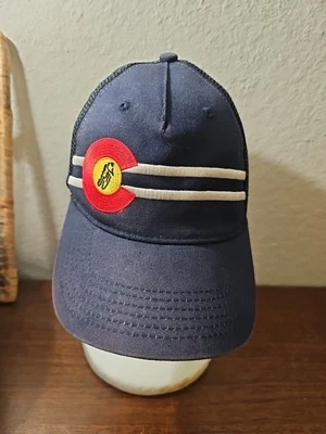 Pearl Izumi Ciclismo Azul Sombrero Camionero Snapback Gorra Sombrero Envejecido Foto 1 de 4