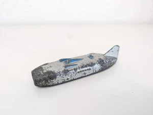 Vintage DINKY MECCANO Thunderbolt Streamlined 23S Racing Car Silver/Blue - Picture 1 of 10
