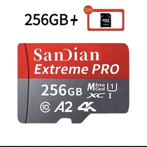 SanDian Extreme 256GB Micro SD Card SDXC V30 4K Memory Module, Sealed Pack - Picture 1 of 1