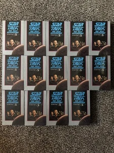 Star Trek The Next Generation Season 4 Collector's Edition VHS Set - ALL NEW - Picture 1 of 9