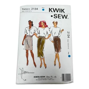 Gonne slim Kwik Sew 2134 3 lunghezze taglia 4 6 8 10 12 modello non tagliato sigillate - Foto 1 di 2