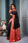 Designer Pure Heavy Silk Indian Bollywood Style Designer Wedding Wear Sari Women