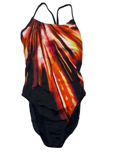 Womens Nike Hydrastrong Racerback One Piece Swimsuit Swim MSRP $76 Size 30 NEW - Picture 1 of 7
