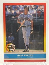 1988 Fleer Baseball's Hottest Stars Dale Murphy Card #29 Mint FREE SHIPPING