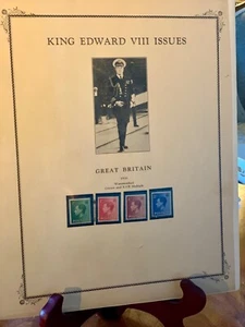 King Edward VIII Issues, 1936, Great Britain & British Offices of Morocco - Picture 1 of 2