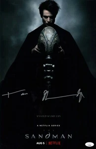 Póster fotográfico firmado por Tom Sturridge The Sandman 11x17 autógrafo certificado por la JSA - Imagen 1 de 2